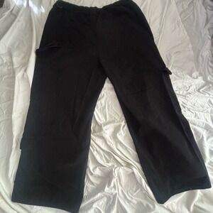 Forever 21 Black Wide Leg Pants.